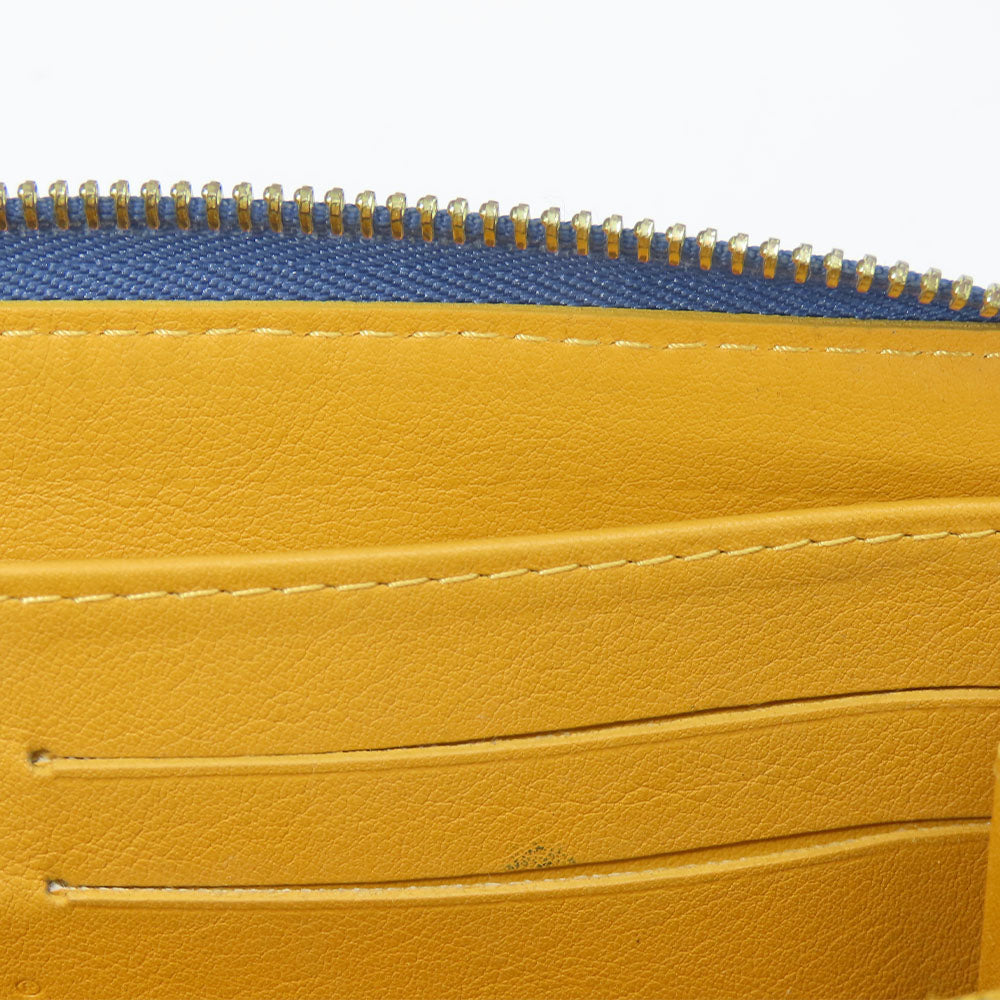 Louis Vuitton Zippy Wallet Monogram Denim Leather