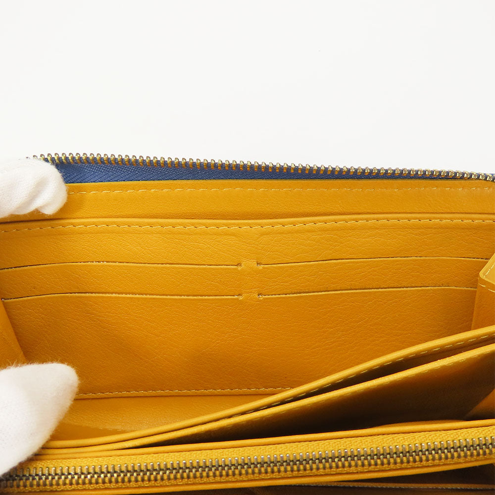Louis Vuitton Zippy Wallet Monogram Denim Leather