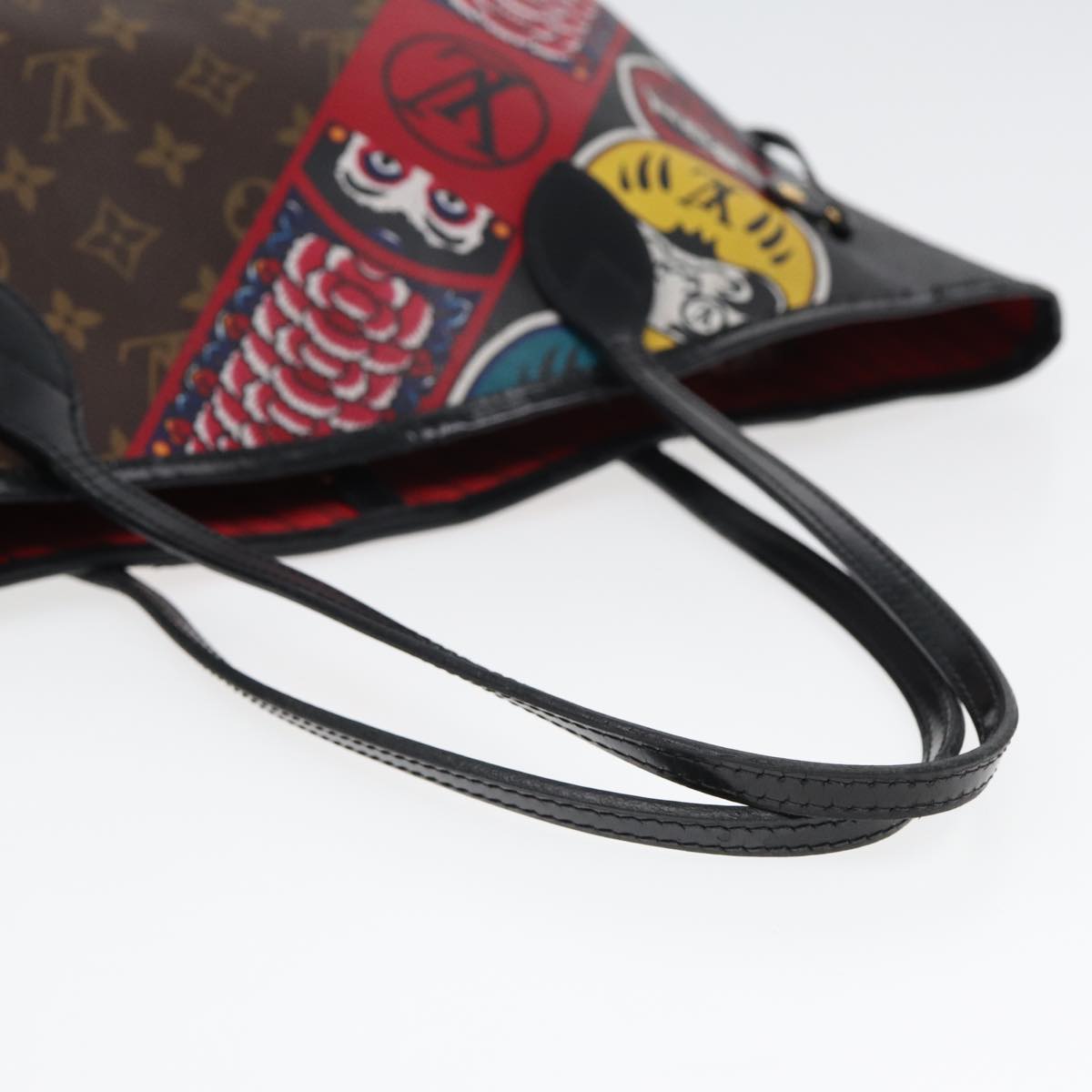 LOUIS VUITTON Monogram Yamamoto Hirosai Neverfull MM Tote Bag M43499 83570A