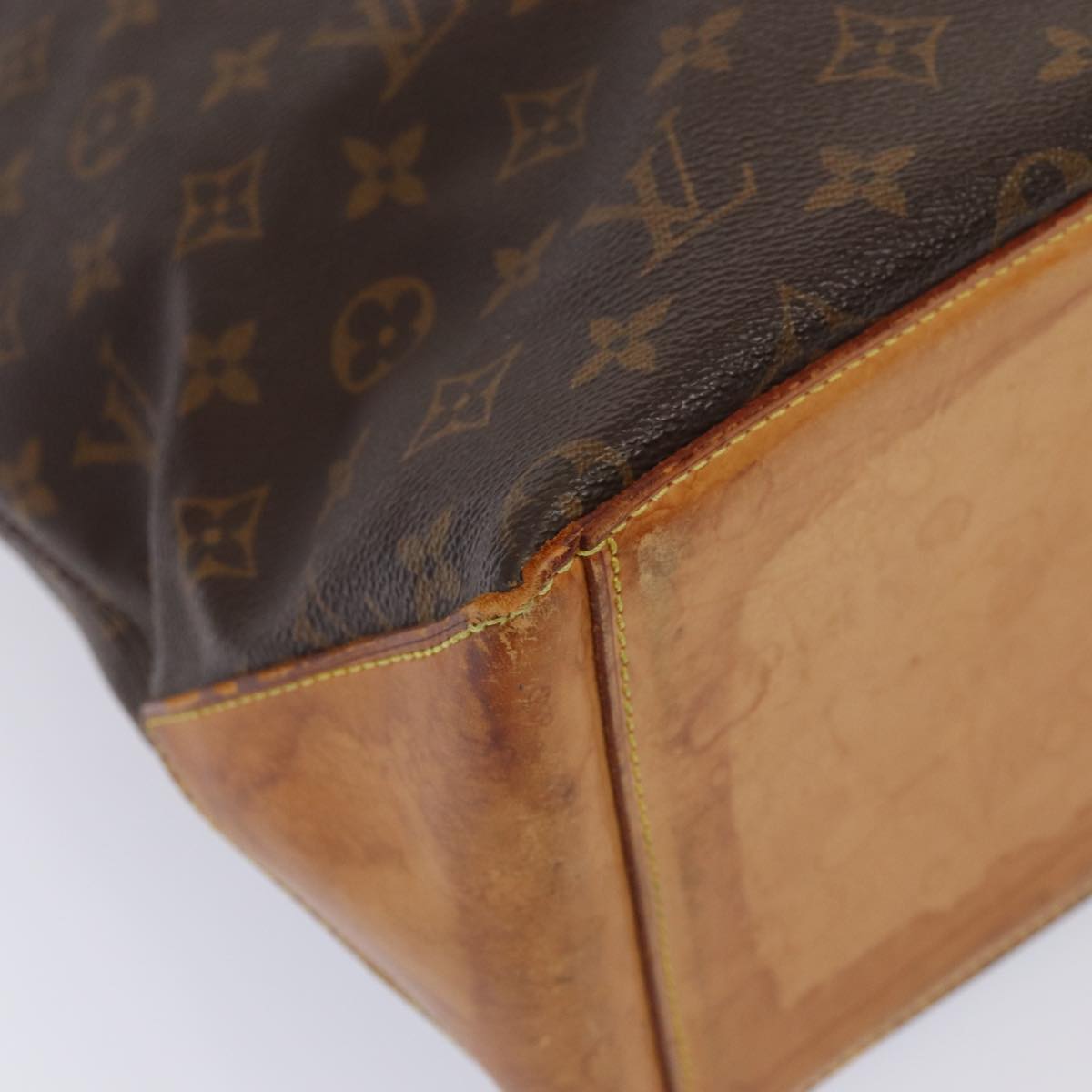 LOUIS VUITTON Monogram Cabas Mezzo Tote Bag M51151 LV 83571