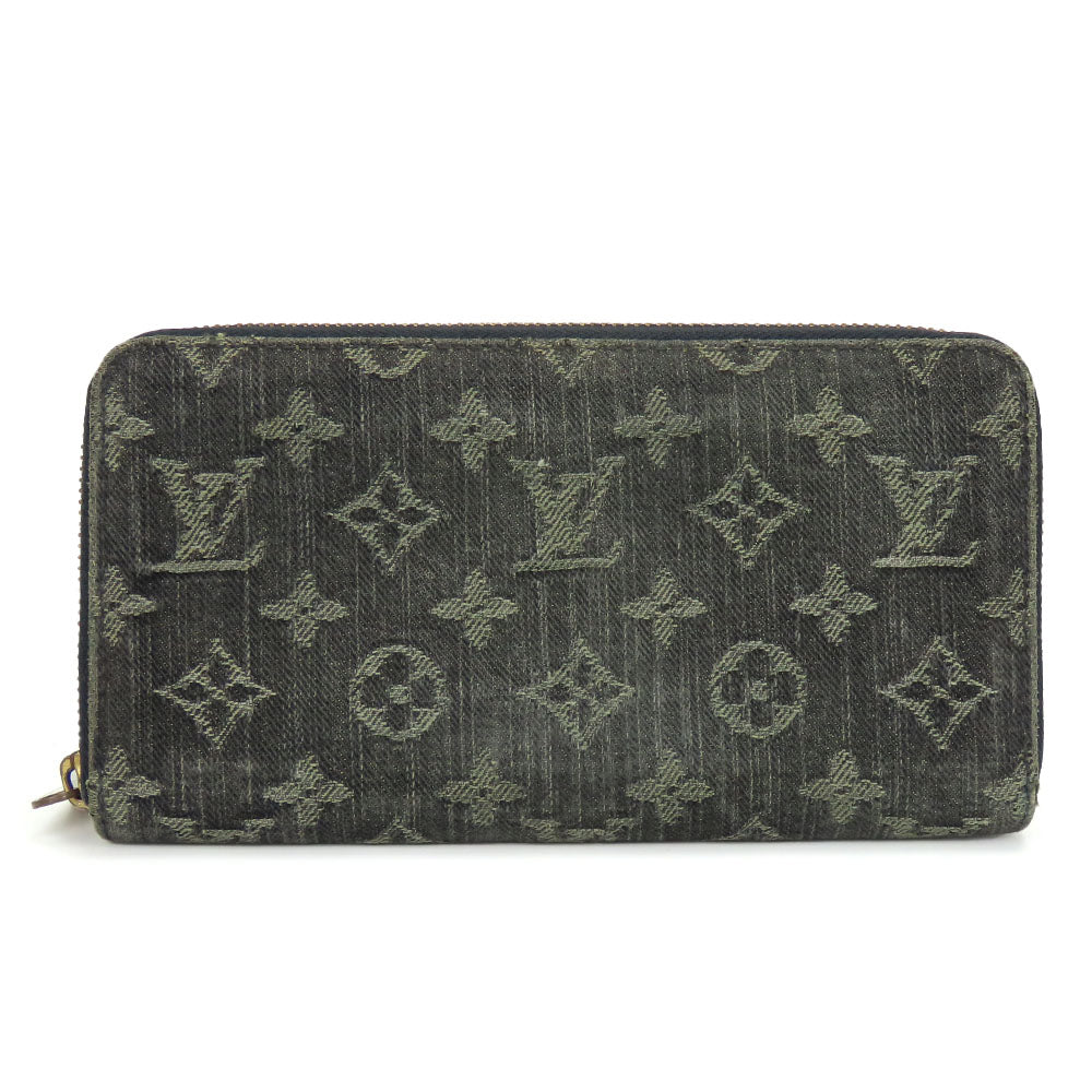 Louis Vuitton Monogram Denim Zippy Wallet M95614