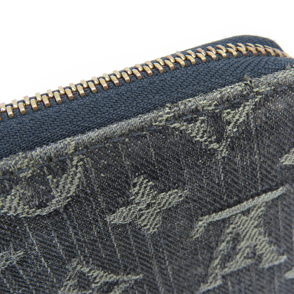 Louis Vuitton Monogram Denim Zippy Wallet M95614