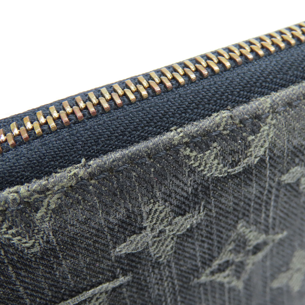 Louis Vuitton Monogram Denim Zippy Wallet M95614