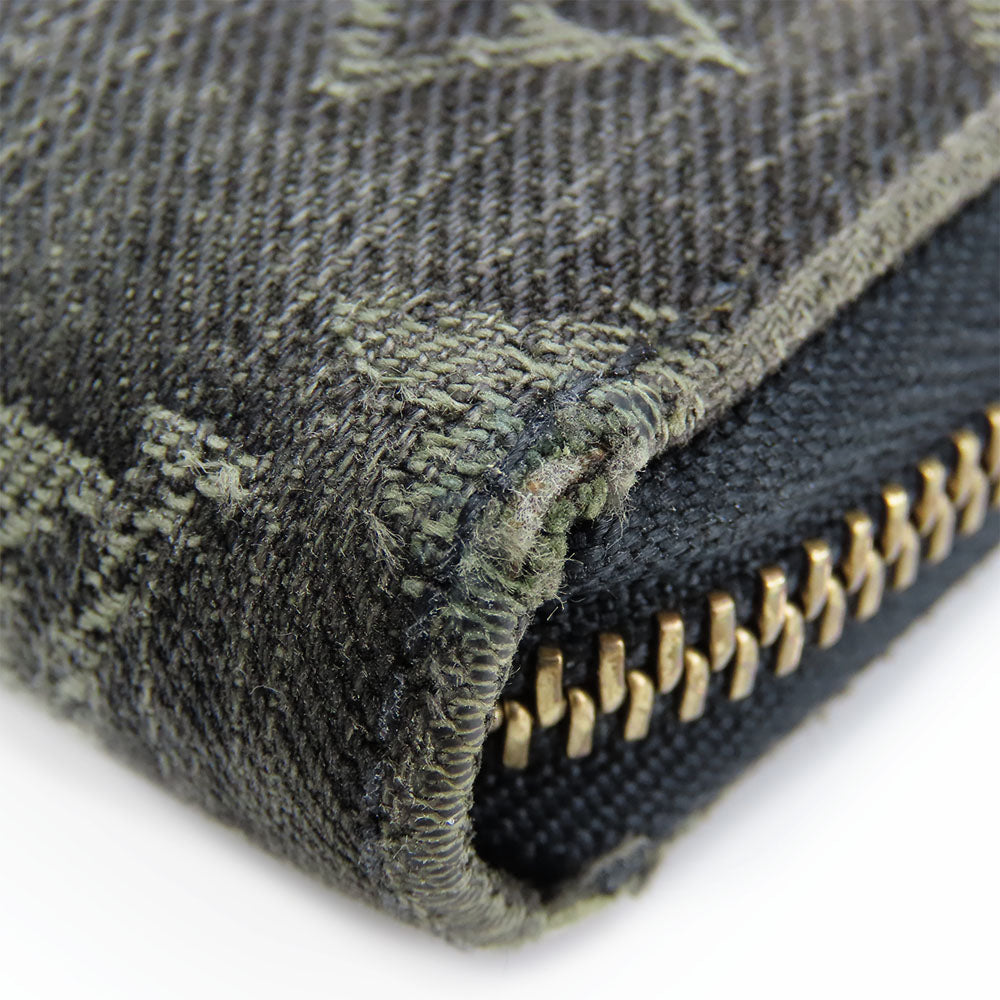 Louis Vuitton Monogram Denim Zippy Wallet M95614