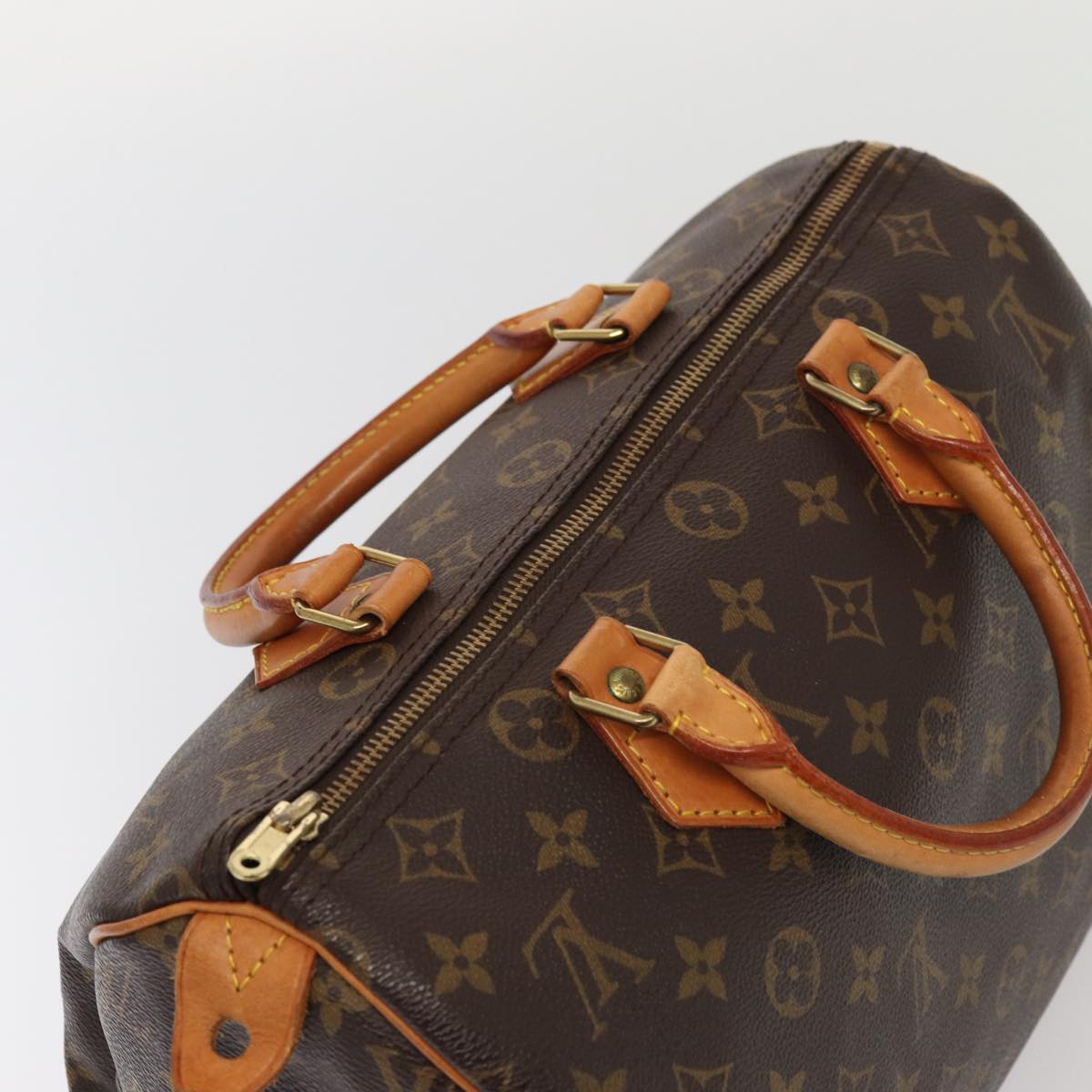 LOUIS VUITTON Monogram Speedy 30 Hand Bag M41526 LV 83578