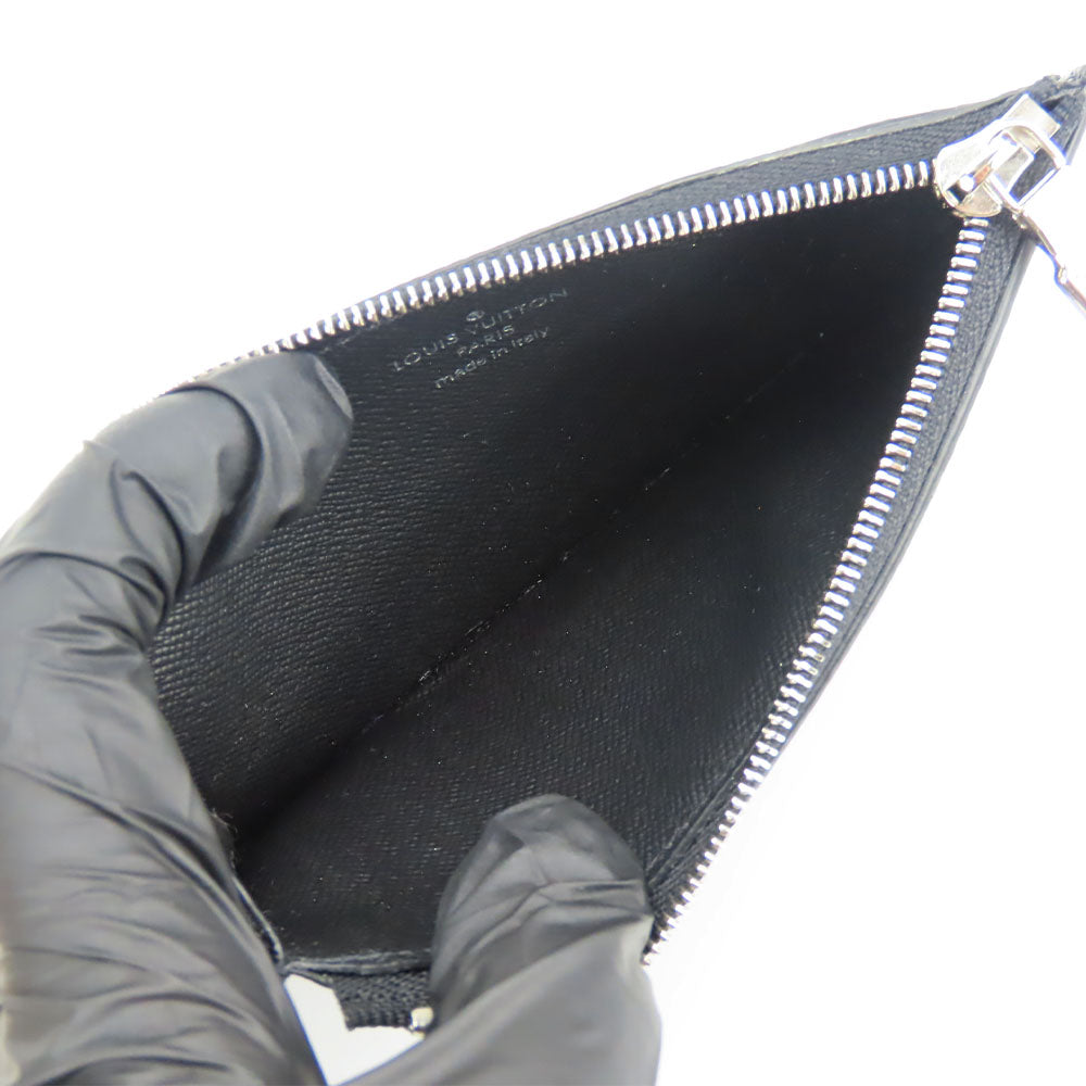 Louis Vuitton Monogram Eclipse Coin Card Holder M30271