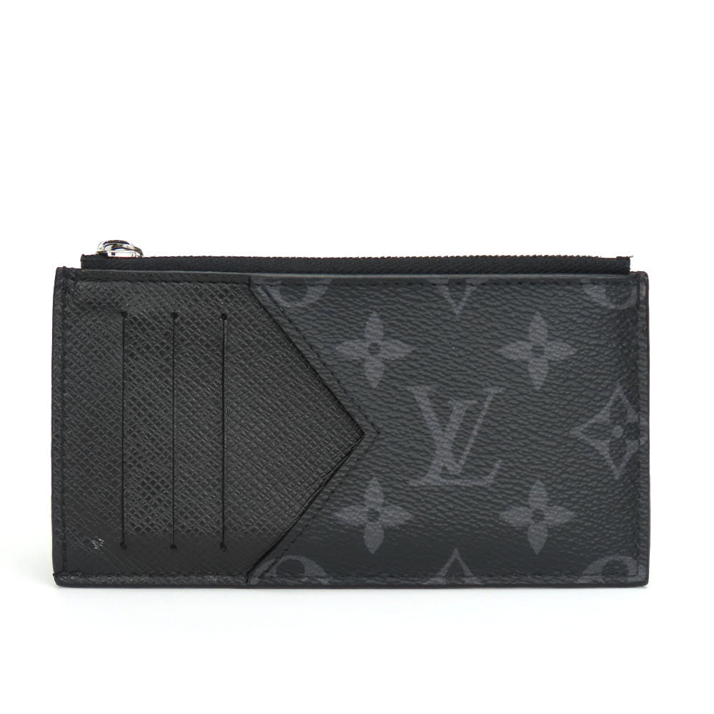 Louis Vuitton Monogram Eclipse Coin Card Holder M30271