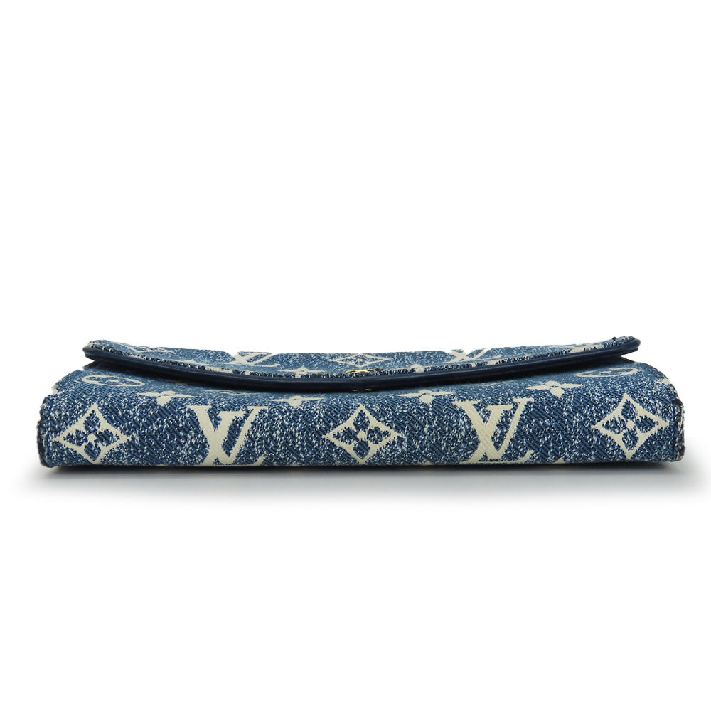 Louis Vuitton Monogram Denim Bifold Wallet M81183