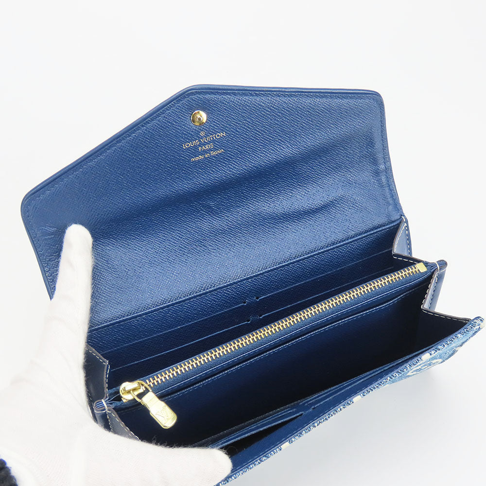 Louis Vuitton Monogram Denim Bifold Wallet M81183