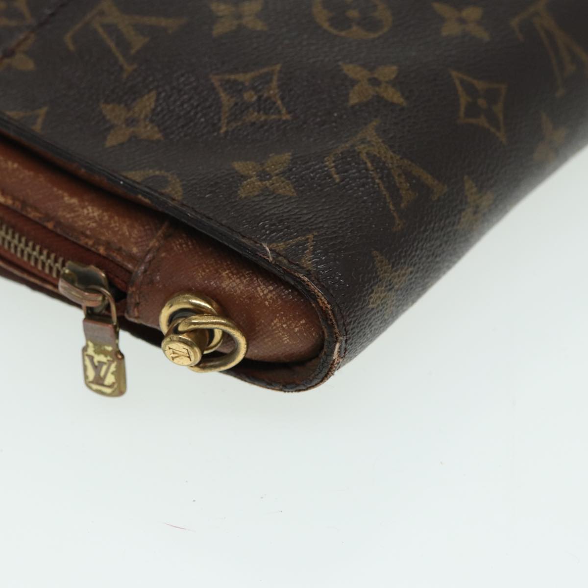 LOUIS VUITTON Monogram Orsay Clutch Bag M51790 LV 83596