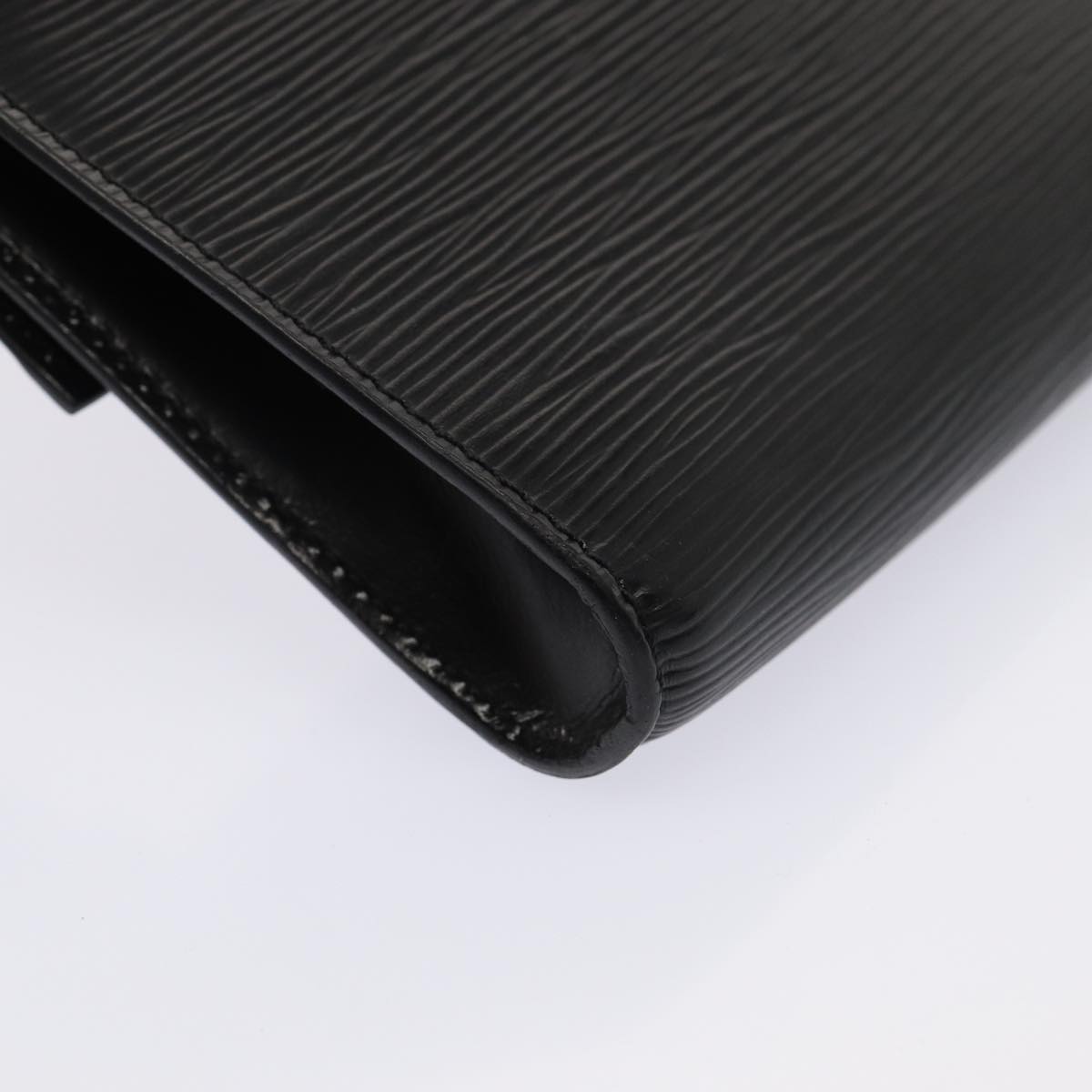 LOUIS VUITTON Epi Pochette Arche Shoulder Bag Black Noir M52572 LV 83609