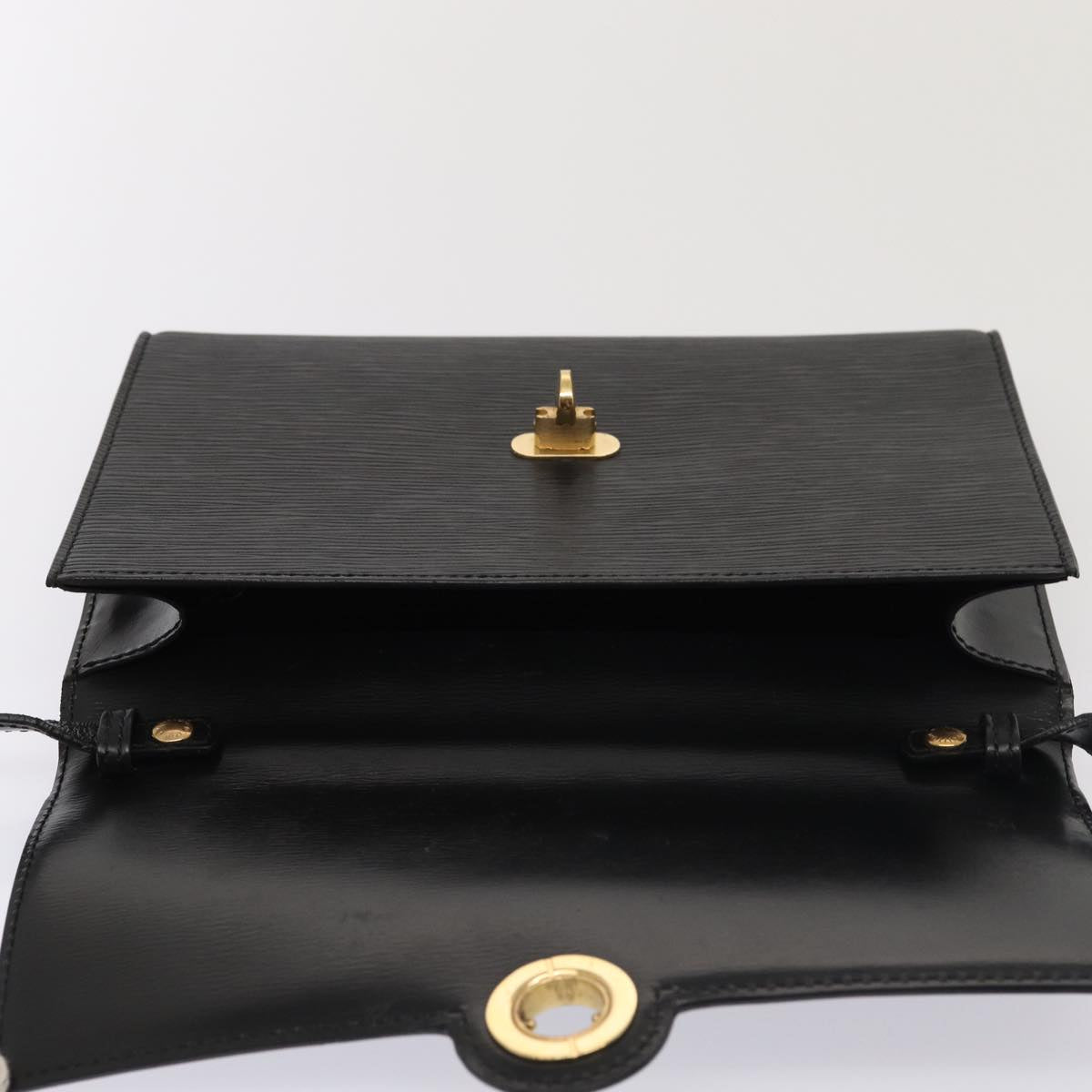 LOUIS VUITTON Epi Pochette Arche Shoulder Bag Black Noir M52572 LV 83609
