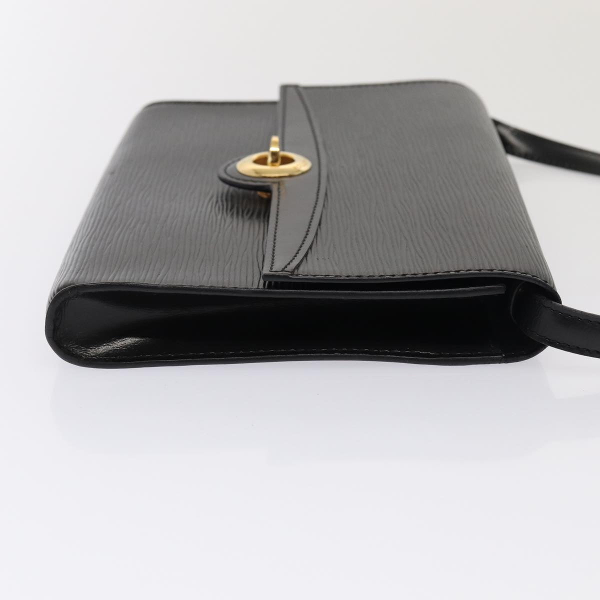 LOUIS VUITTON Epi Pochette Arche Shoulder Bag Black Noir M52572 LV 83609