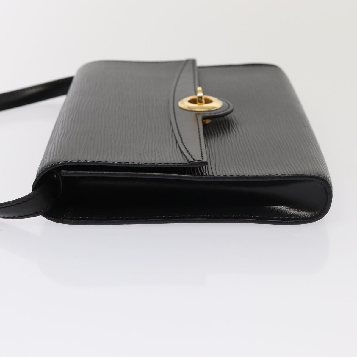 LOUIS VUITTON Epi Pochette Arche Shoulder Bag Black Noir M52572 LV 83609