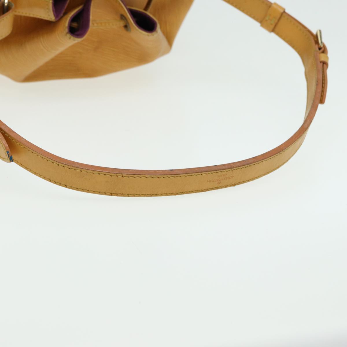 LOUIS VUITTON Epi Noe Shoulder Bag Tassili Yellow M44009 LV 83626