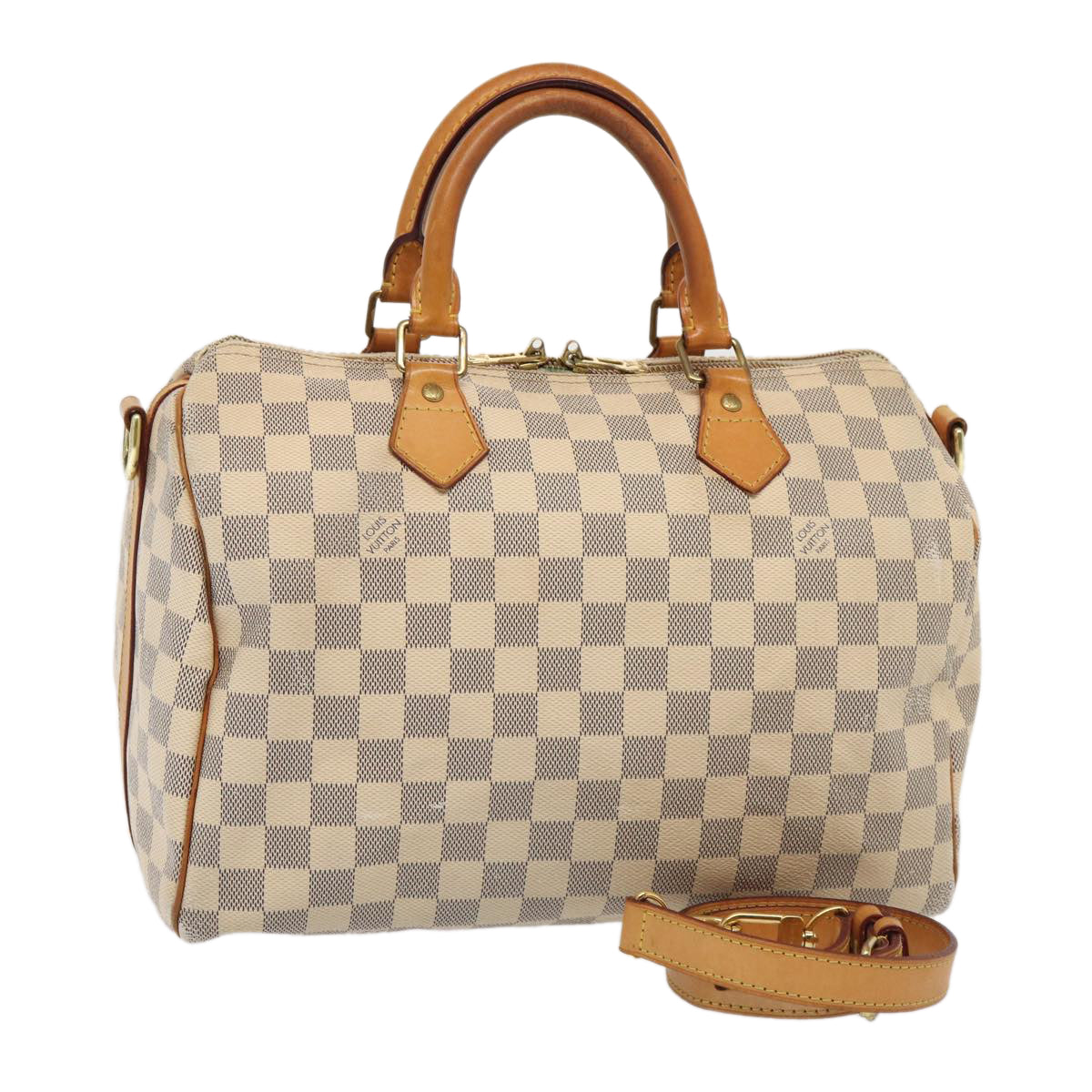 LOUIS VUITTON Damier Azur Speedy Bandouliere 30 Hand Bag 2way N41052 83635