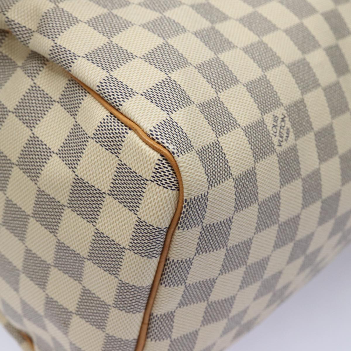LOUIS VUITTON Damier Azur Speedy 30 Hand Bag N41533 LV 83636A