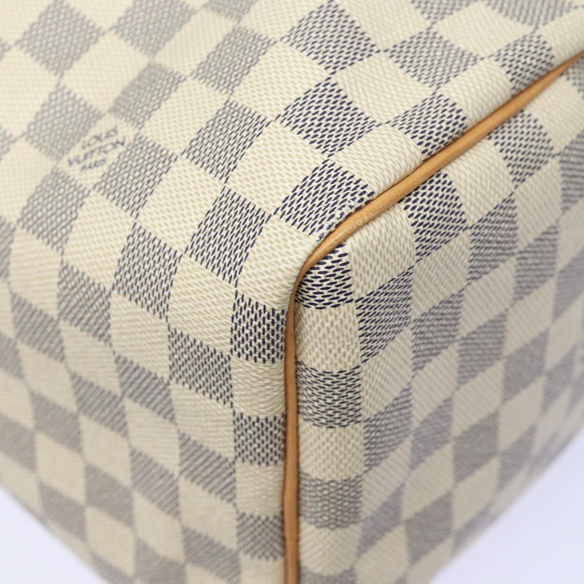 LOUIS VUITTON Damier Azur Speedy 30 Hand Bag N41533 LV 83636A