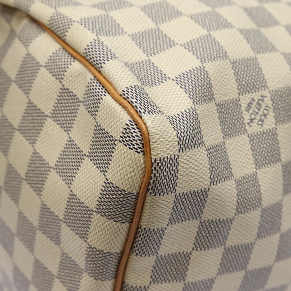 LOUIS VUITTON Damier Azur Speedy 30 Hand Bag N41533 LV 83636A