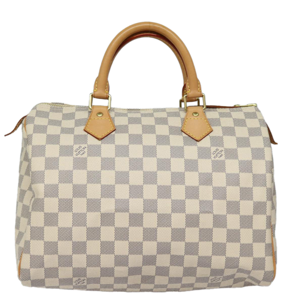 LOUIS VUITTON Damier Azur Speedy 30 Hand Bag N41533 LV 83636A