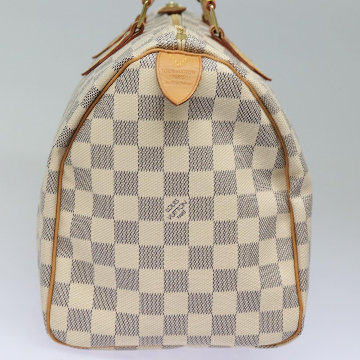 LOUIS VUITTON Damier Azur Speedy 30 Hand Bag N41533 LV 83636A