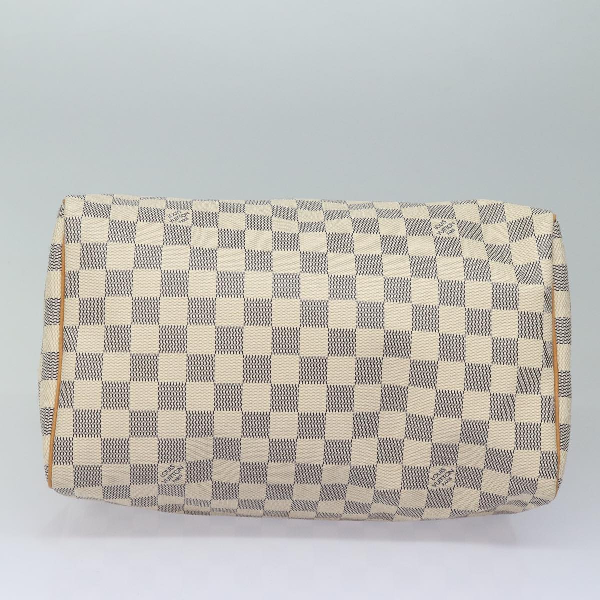 LOUIS VUITTON Damier Azur Speedy 30 Hand Bag N41533 LV 83636A