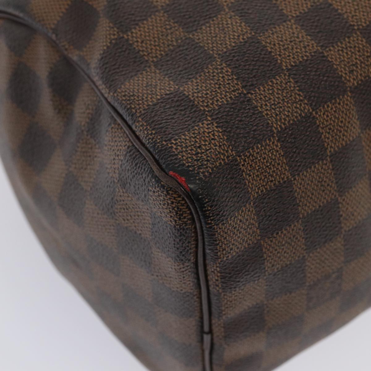 LOUIS VUITTON Damier Ebene Speedy 25 Hand Bag N41532 LV 83642
