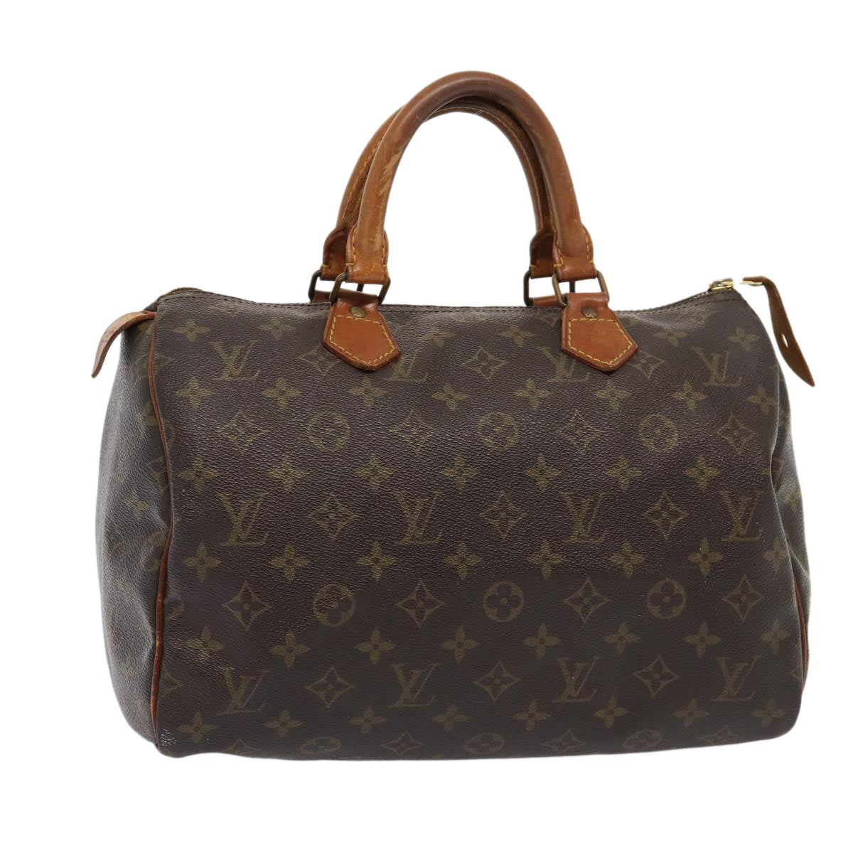 LOUIS VUITTON Monogram Speedy 30 Hand Bag M41526 LV 83645