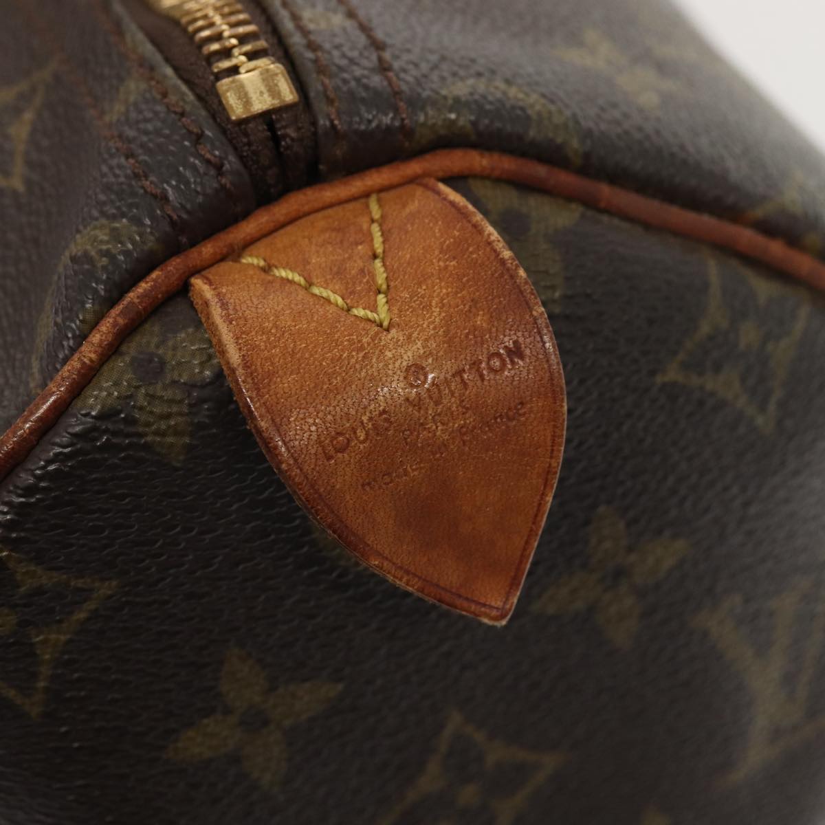 LOUIS VUITTON Monogram Speedy 30 Hand Bag M41526 LV 83645