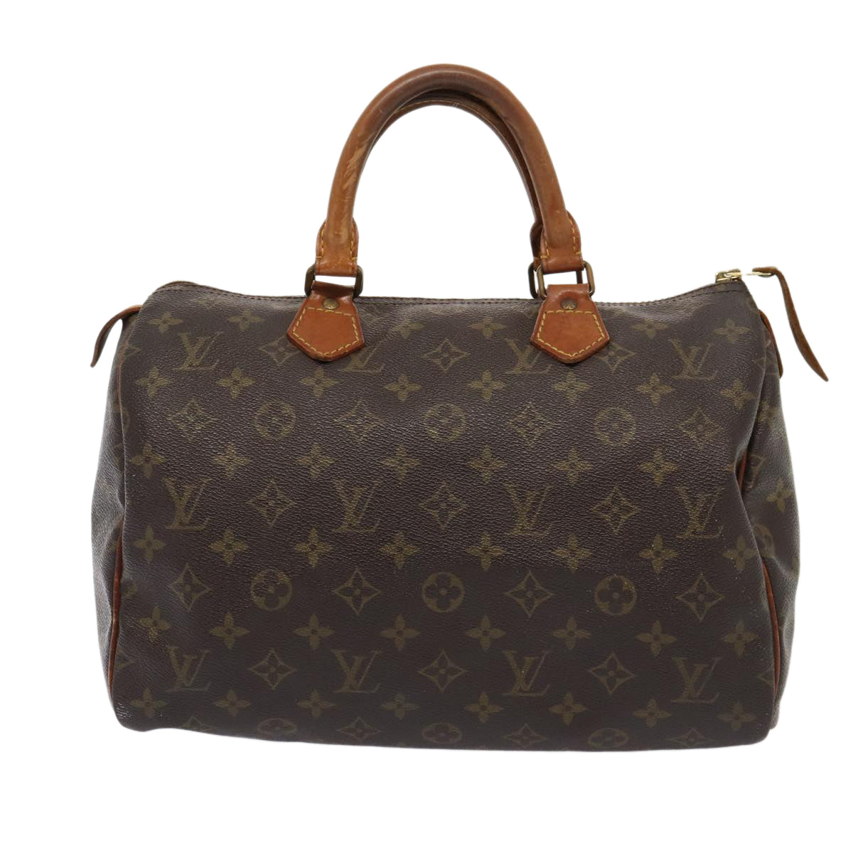 LOUIS VUITTON Monogram Speedy 30 Hand Bag M41526 LV 83645