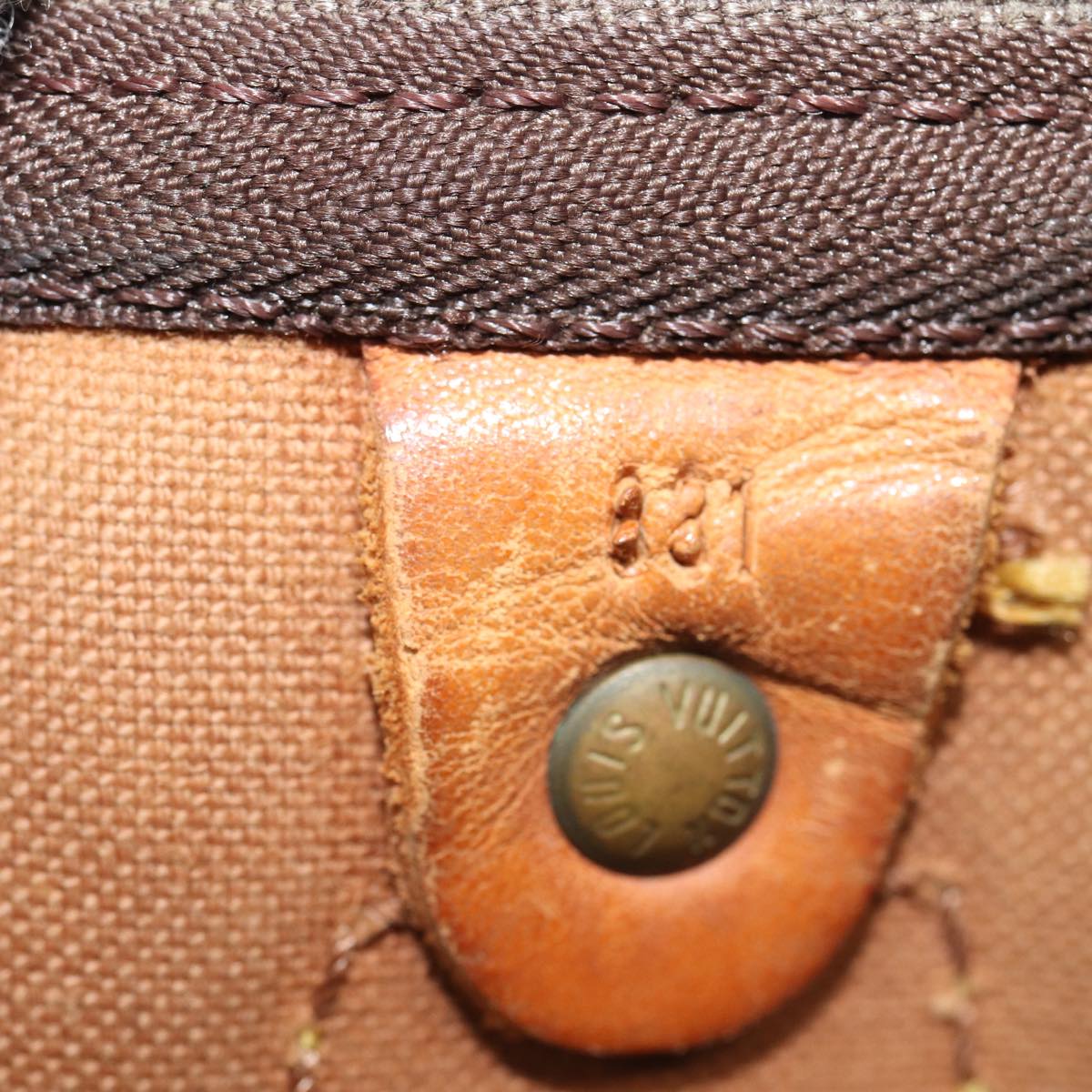 LOUIS VUITTON Monogram Speedy 30 Hand Bag M41526 LV 83645
