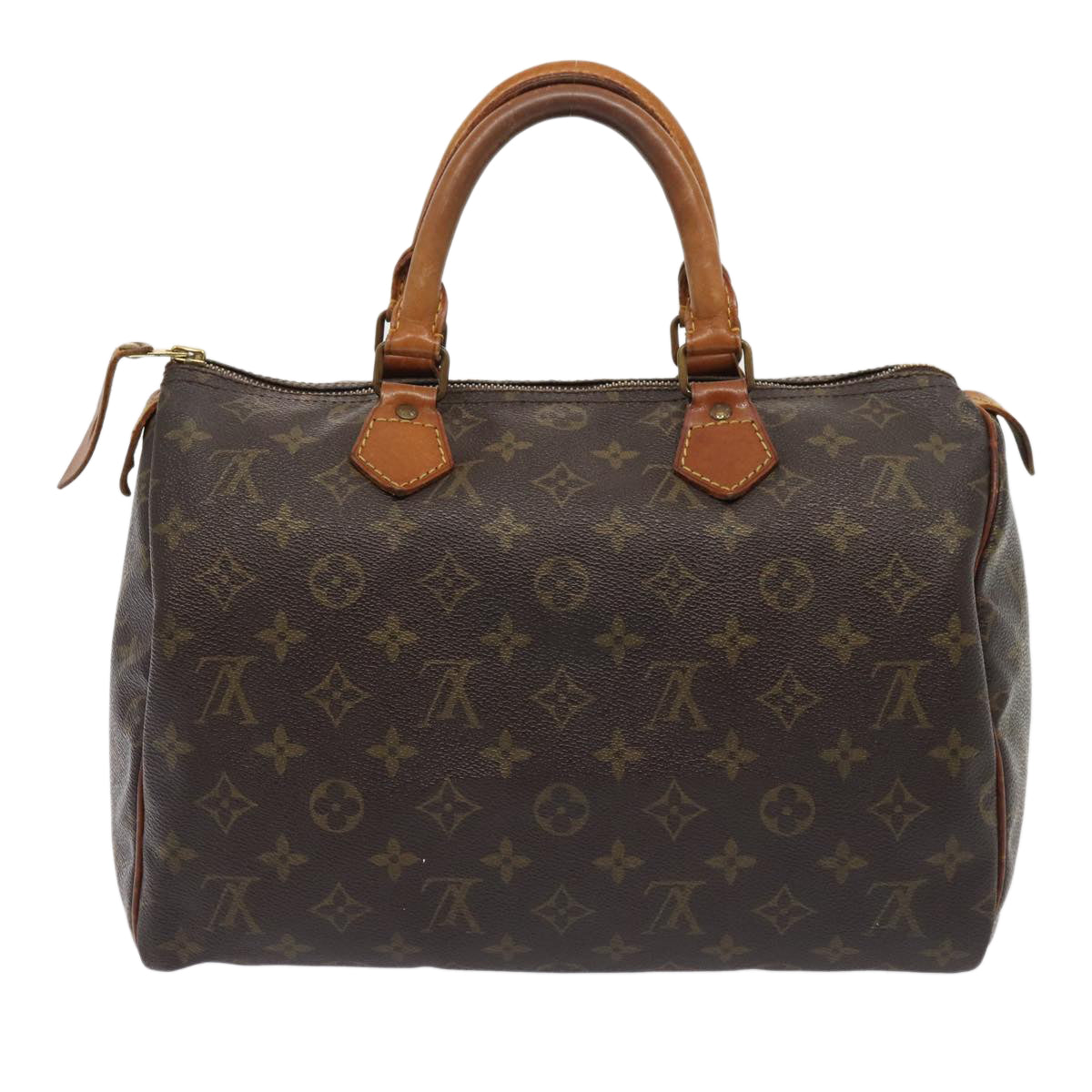 LOUIS VUITTON Monogram Speedy 30 Hand Bag M41526 LV 83645