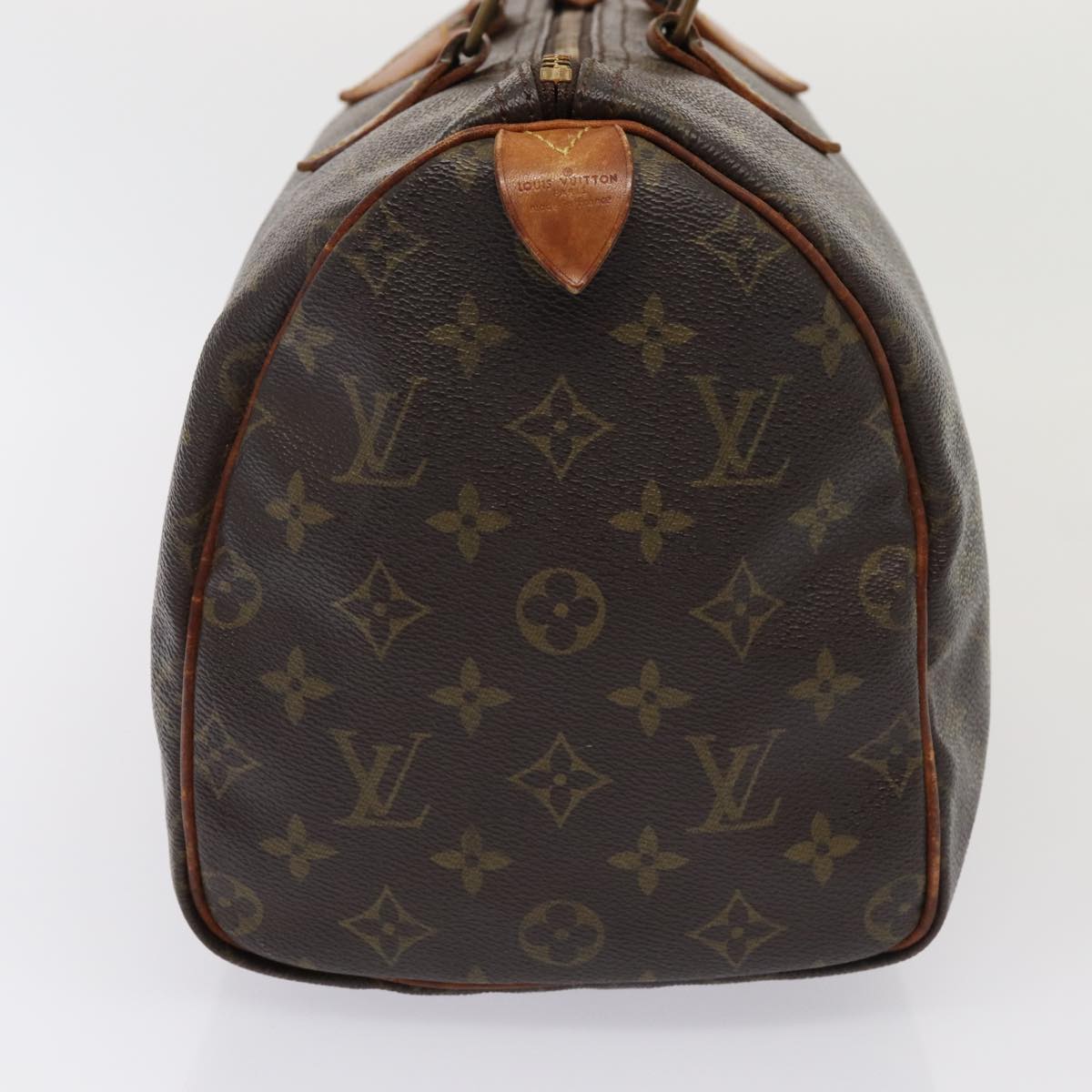 LOUIS VUITTON Monogram Speedy 30 Hand Bag M41526 LV 83645