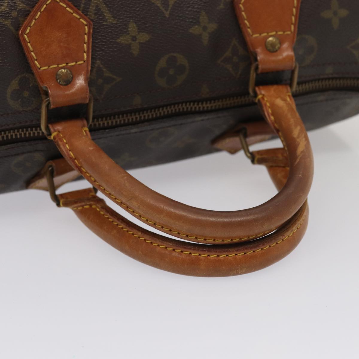 LOUIS VUITTON Monogram Speedy 30 Hand Bag M41526 LV 83645