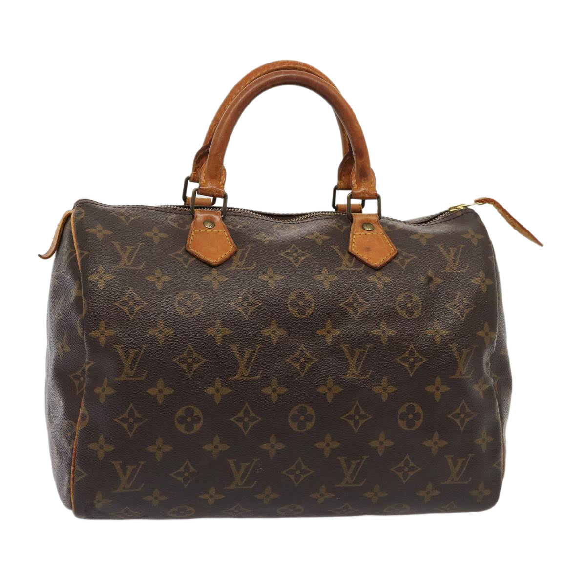 LOUIS VUITTON Monogram Speedy 30 Hand Bag M41526 LV 83649