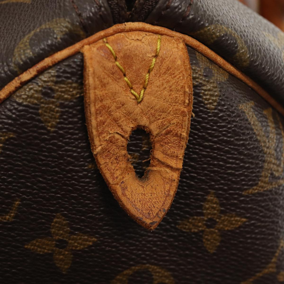 LOUIS VUITTON Monogram Speedy 30 Hand Bag M41526 LV 83649