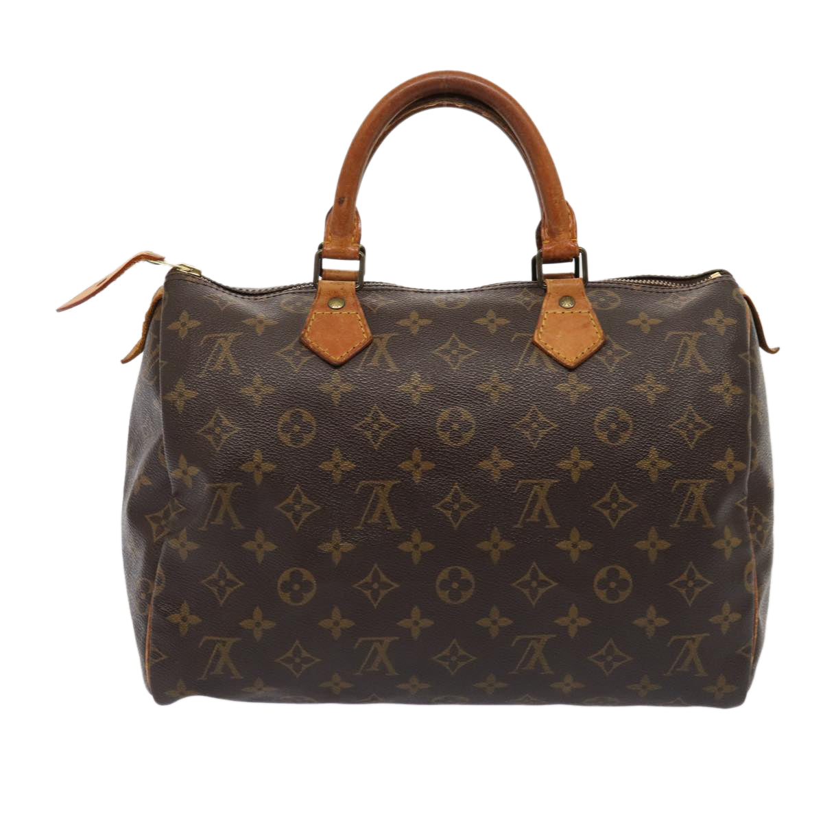LOUIS VUITTON Monogram Speedy 30 Hand Bag M41526 LV 83649