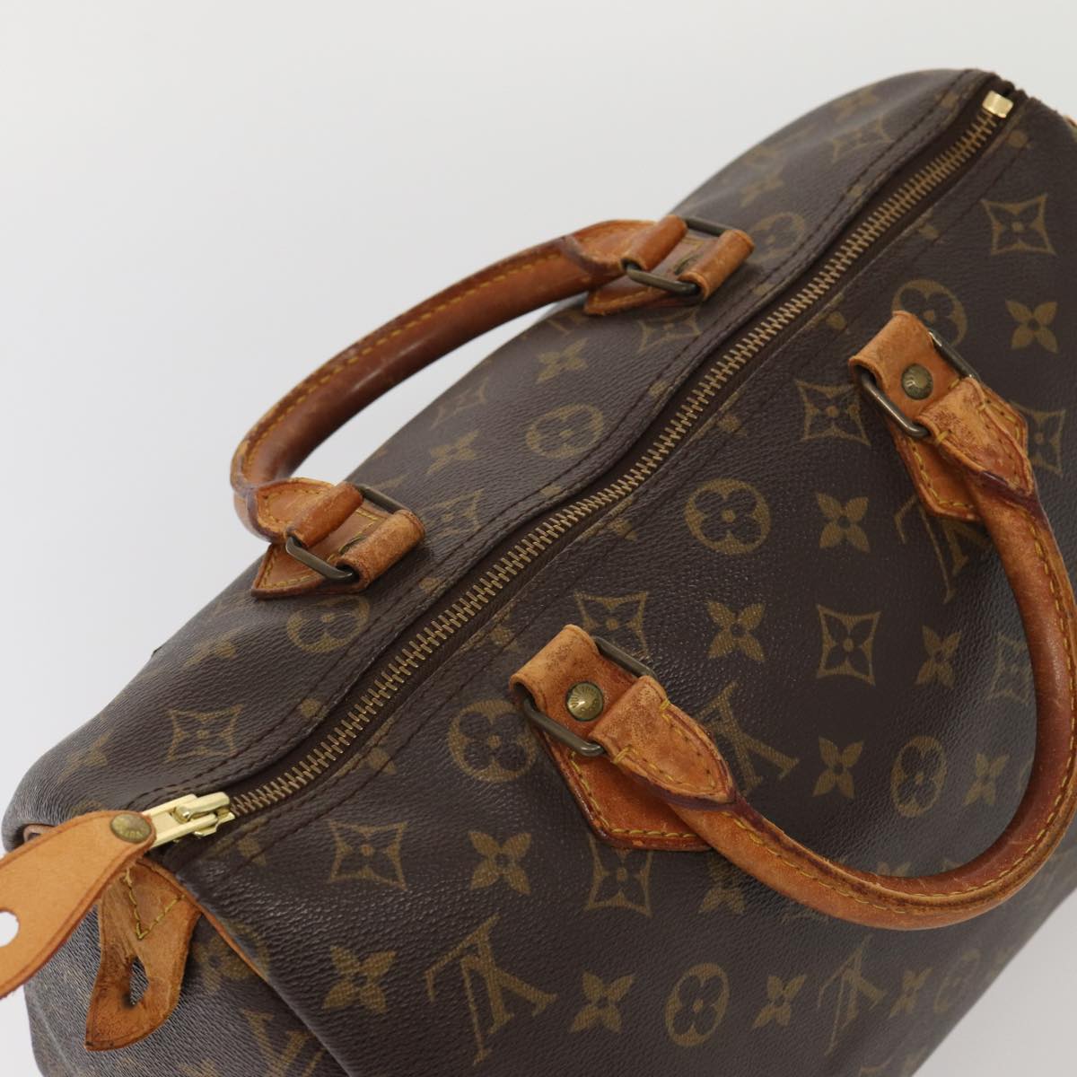 LOUIS VUITTON Monogram Speedy 30 Hand Bag M41526 LV 83649