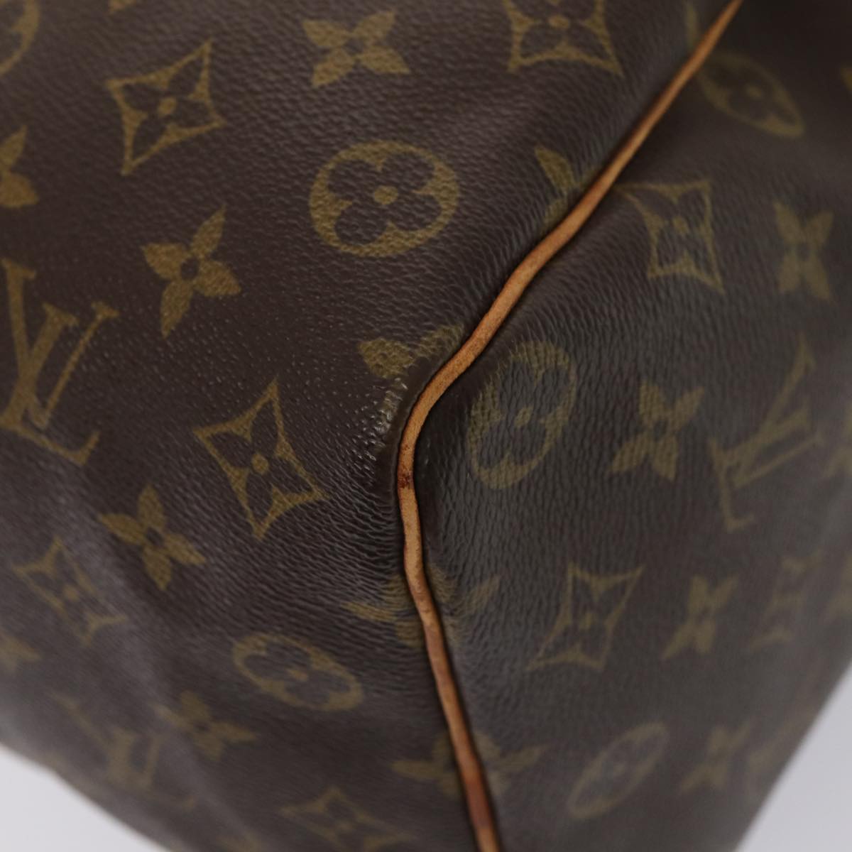 LOUIS VUITTON Monogram Speedy 35 Hand Bag M41524 LV 83654