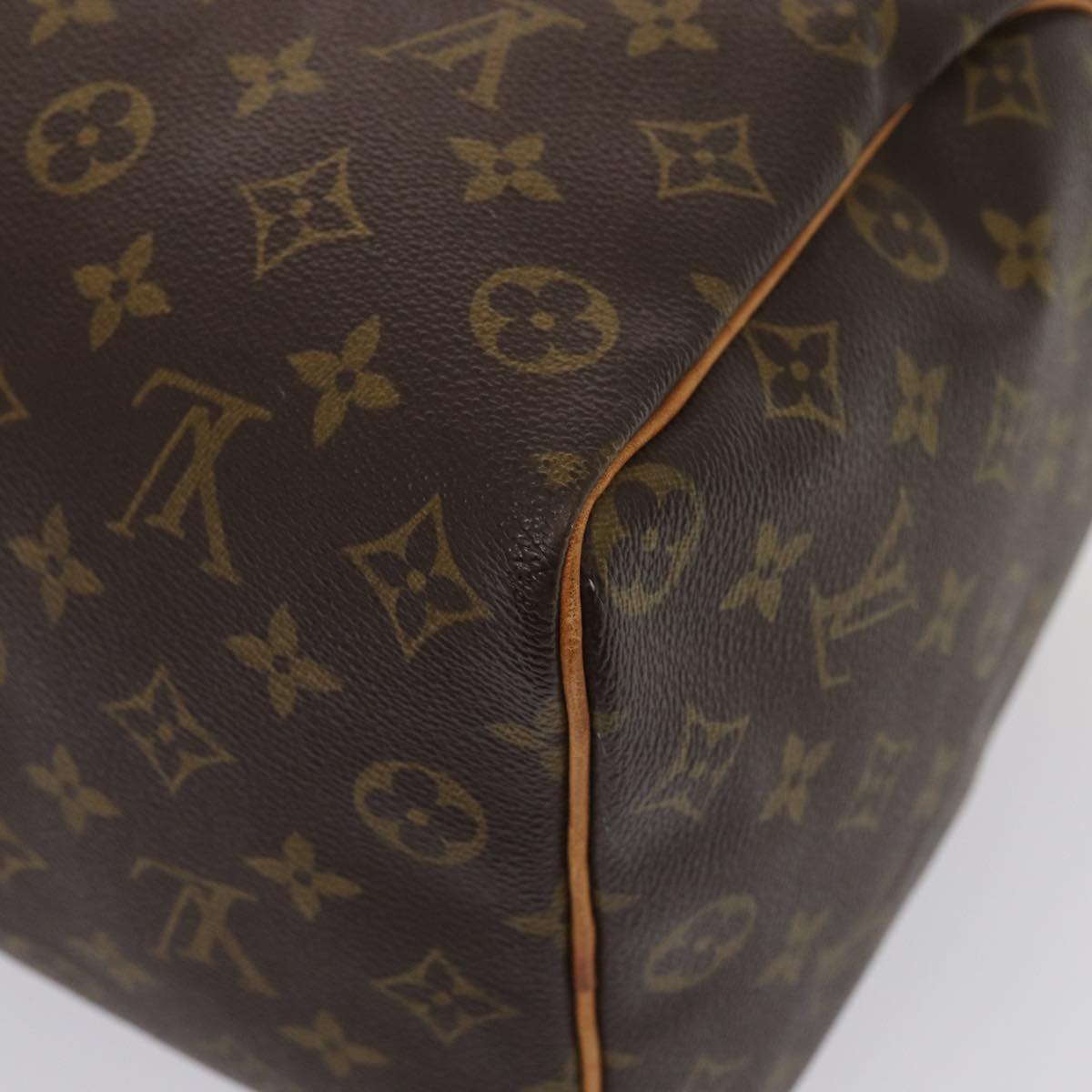 LOUIS VUITTON Monogram Speedy 35 Hand Bag M41524 LV 83654
