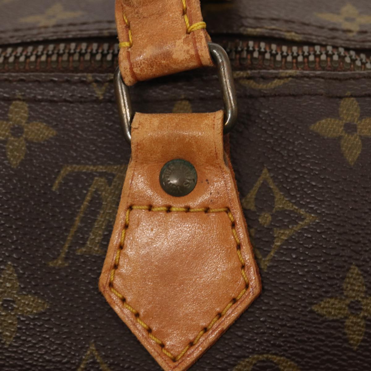 LOUIS VUITTON Monogram Speedy 35 Hand Bag M41524 LV 83654