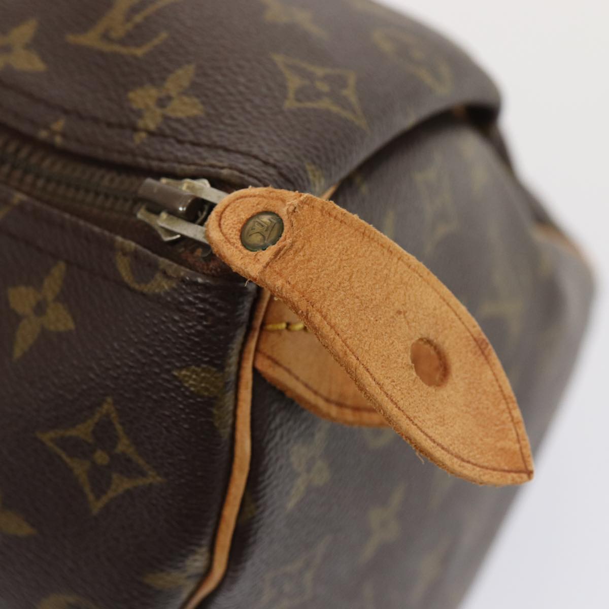 LOUIS VUITTON Monogram Speedy 35 Hand Bag M41524 LV 83654