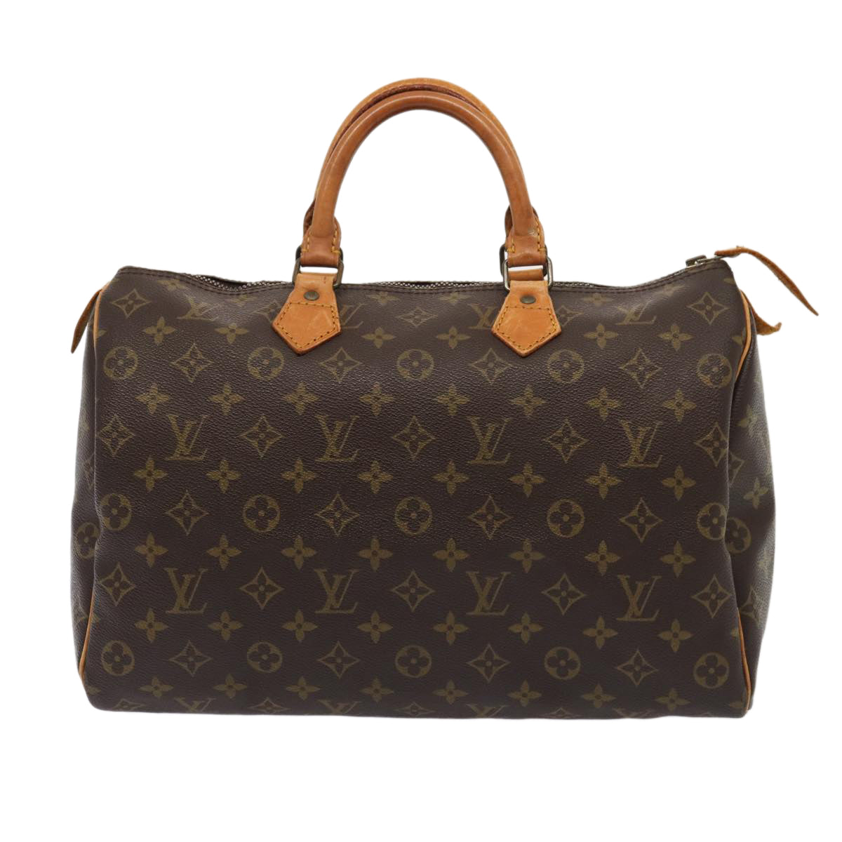 LOUIS VUITTON Monogram Speedy 35 Hand Bag M41524 LV 83654