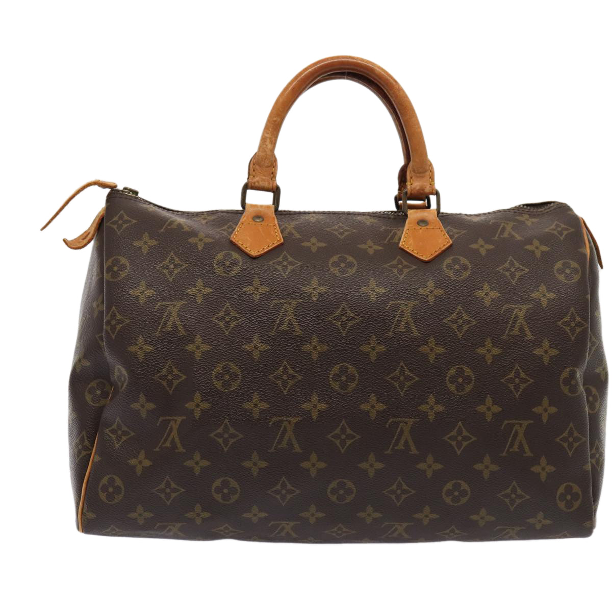 LOUIS VUITTON Monogram Speedy 35 Hand Bag M41524 LV 83654