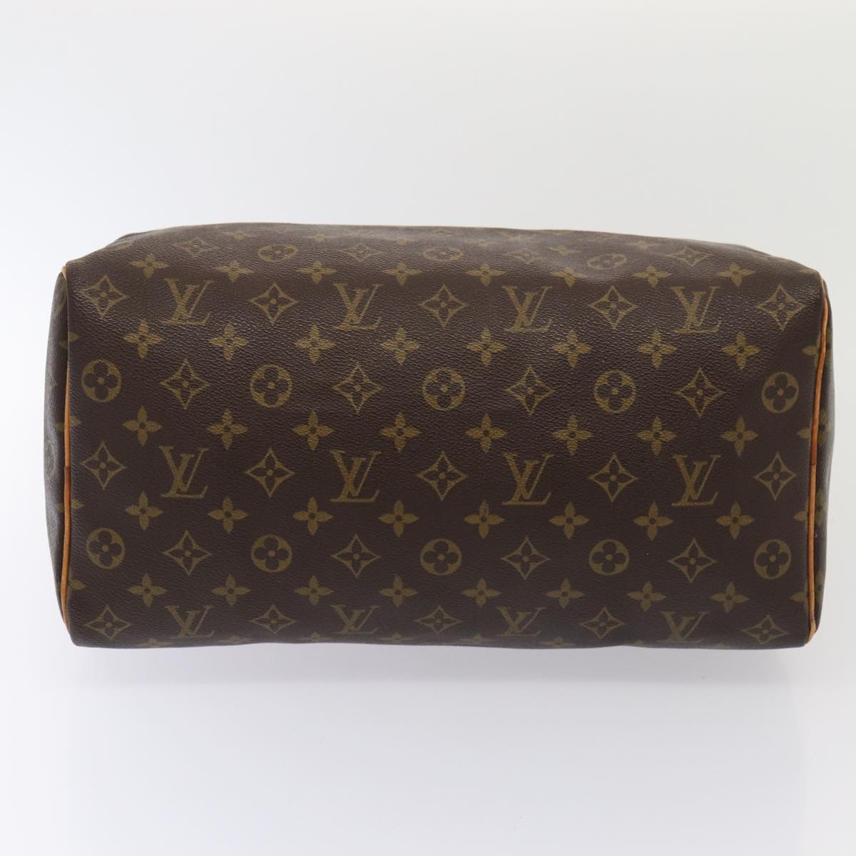 LOUIS VUITTON Monogram Speedy 35 Hand Bag M41524 LV 83654