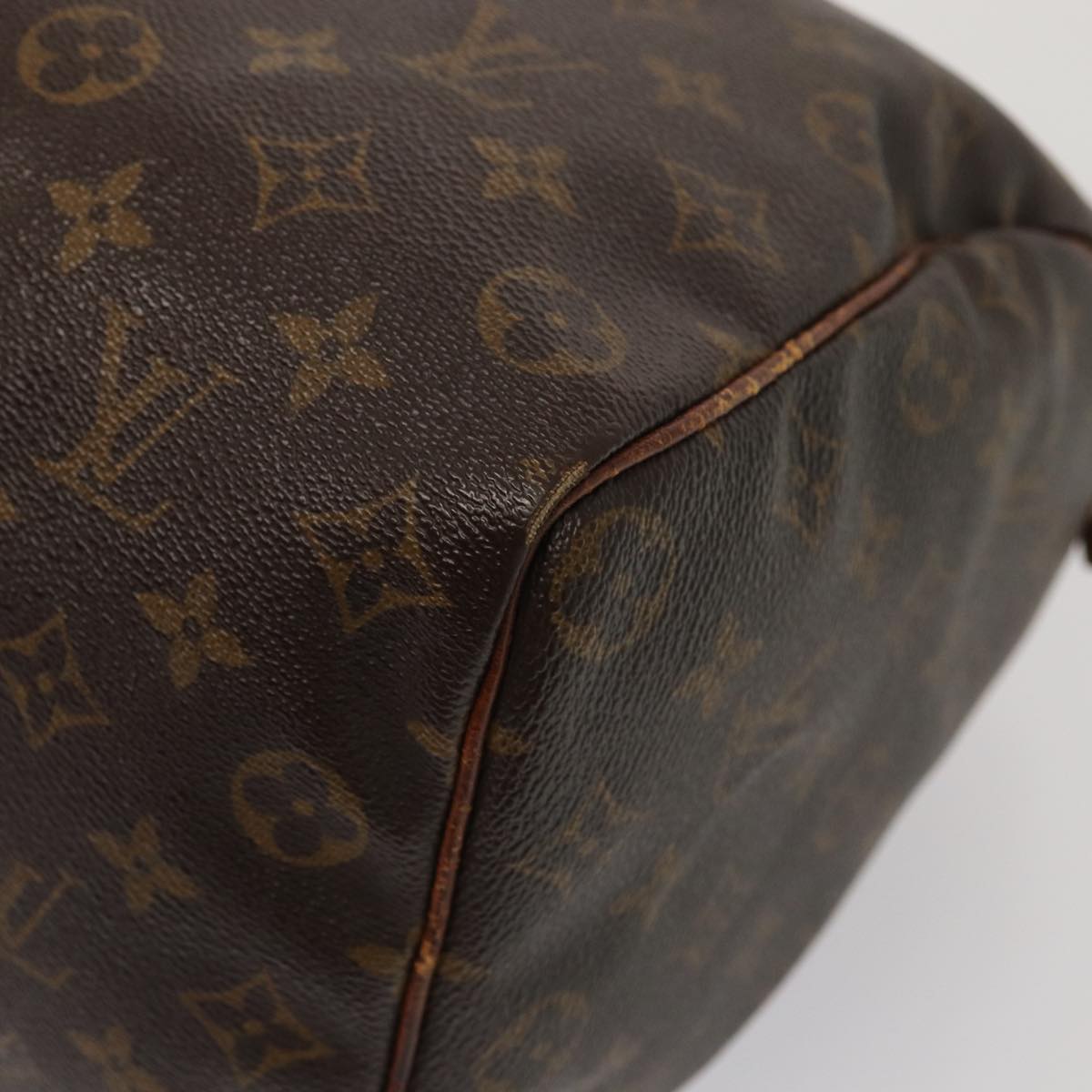 LOUIS VUITTON Monogram Speedy 35 Hand Bag M41524 LV 83655