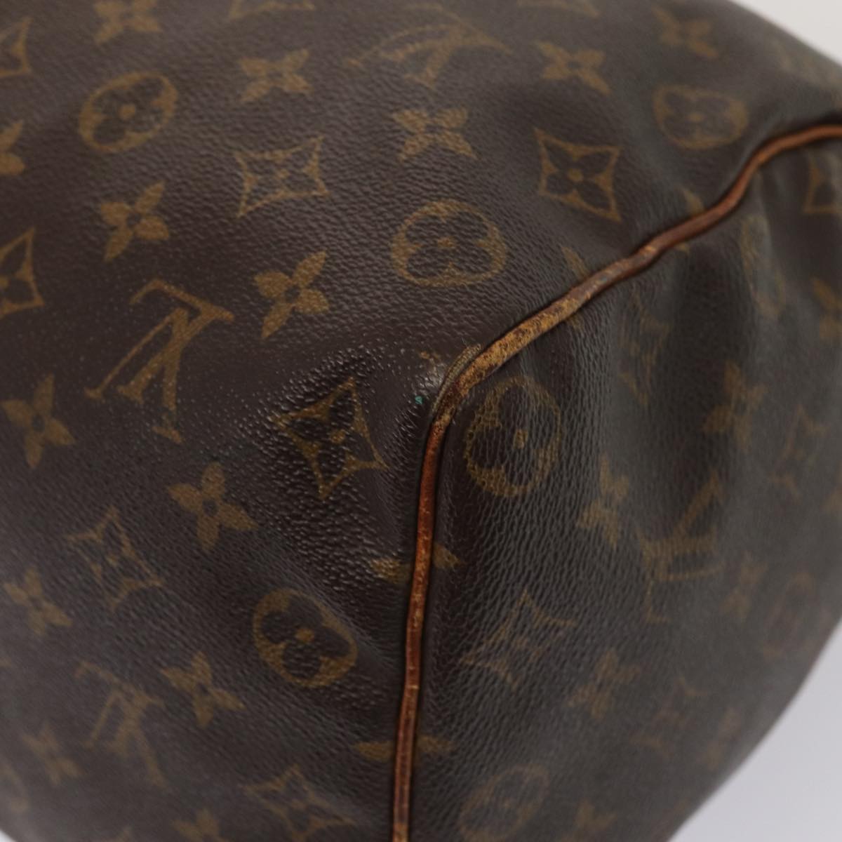 LOUIS VUITTON Monogram Speedy 35 Hand Bag M41524 LV 83655