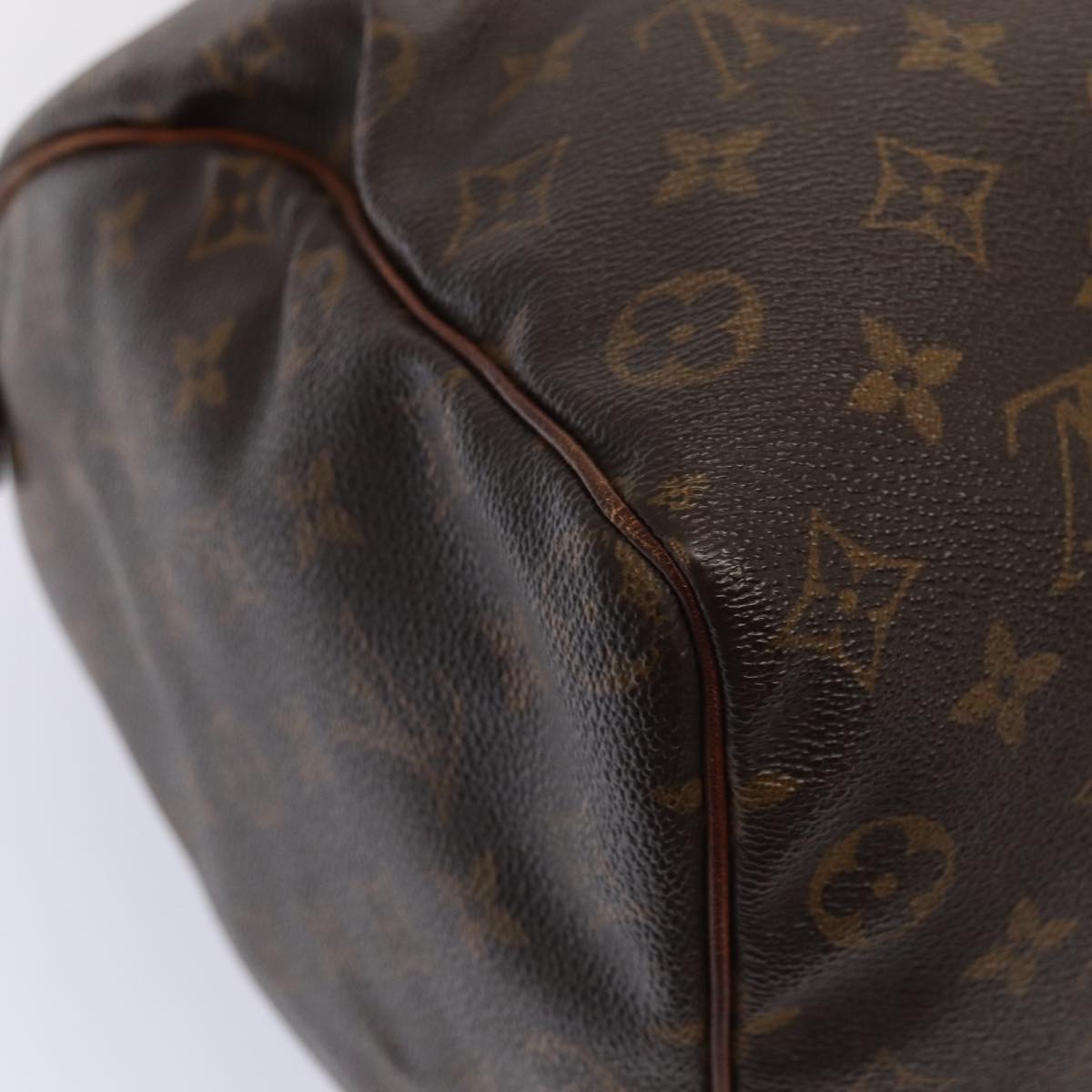 LOUIS VUITTON Monogram Speedy 35 Hand Bag M41524 LV 83655