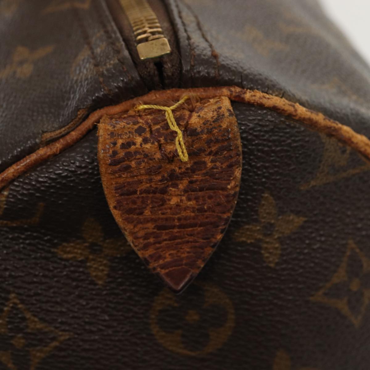 LOUIS VUITTON Monogram Speedy 35 Hand Bag M41524 LV 83655