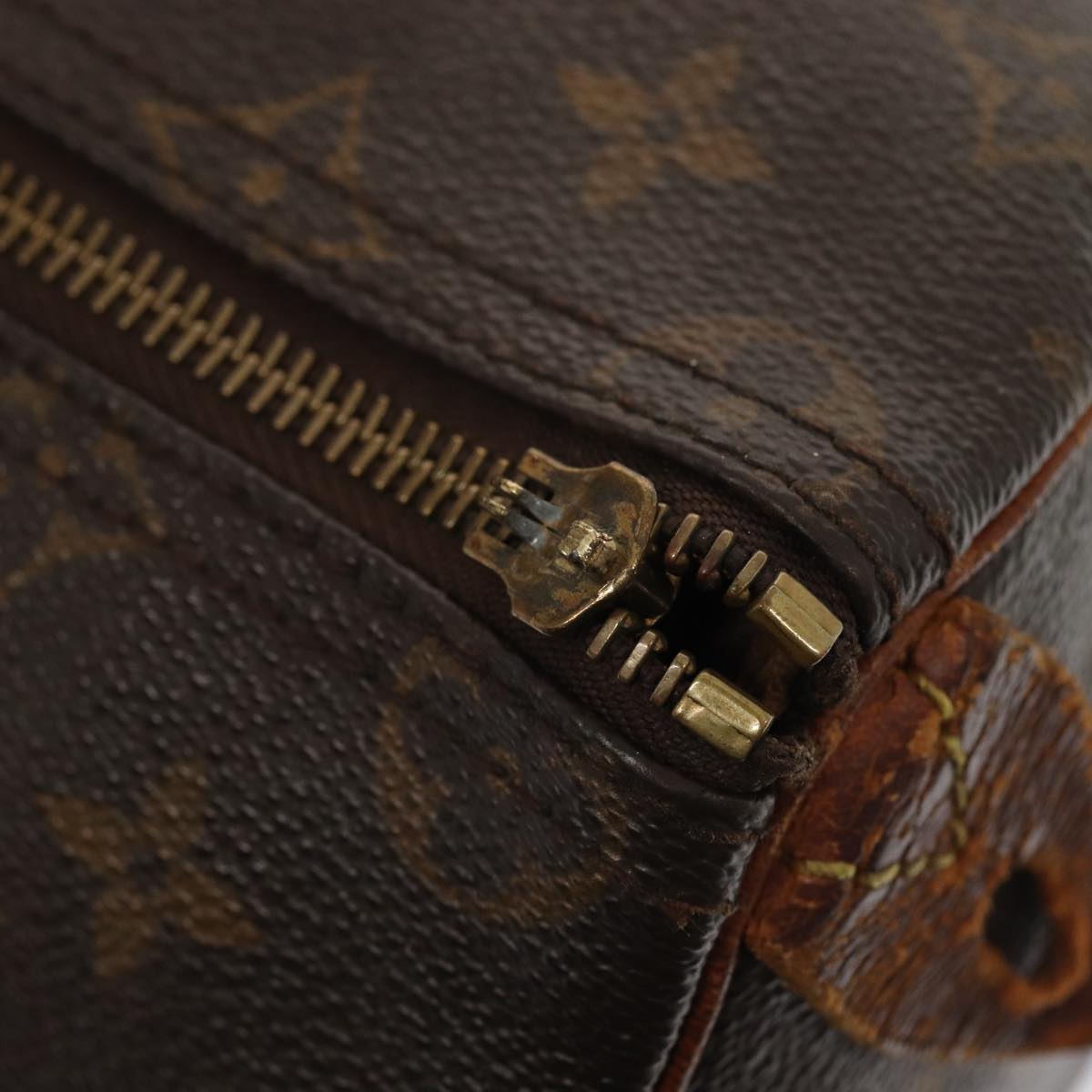 LOUIS VUITTON Monogram Speedy 35 Hand Bag M41524 LV 83655